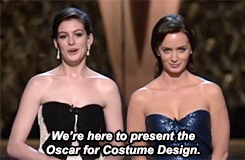 sorry-no-more-no-less:  Emily Blunt and Anne Hathaway present