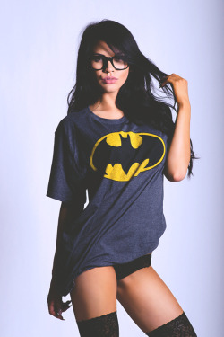 Just because she’s cute & I like Batman