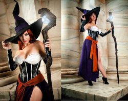 demonsee:  Sorceress Cosplay â€” Dragonâ€™s Crown byÂ Lisa-Lou-Who