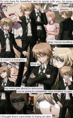 kirschteinne:  my internet was down so i made a togami collage