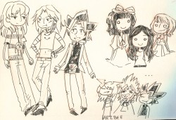 mezbee:  supercracktastic:  Wonderful doodles by Esther! Her