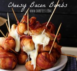 leobear73:  Bacon Bombs:1 can (8ct.) Pillsbury Grands FlakyLayers