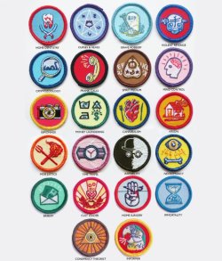 littlealienproducts:   Alternative Scouting Merit Badges by 