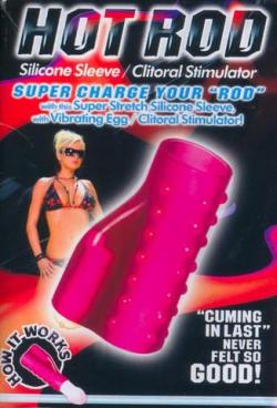 Hot Rod Silicone Sleeve Clit Stimulator This stretchy, phthalate-free
