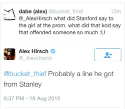 thewittyarsonist:  LMAO EVEN THAT WAS STAN’S FAULT 