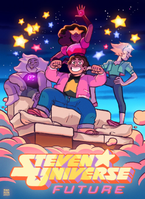 nina-rosa: I redrew the pilot poster made by Rebecca Sugar but
