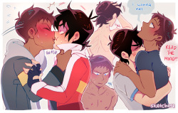 sketchere:  i love klance!! so much!! 