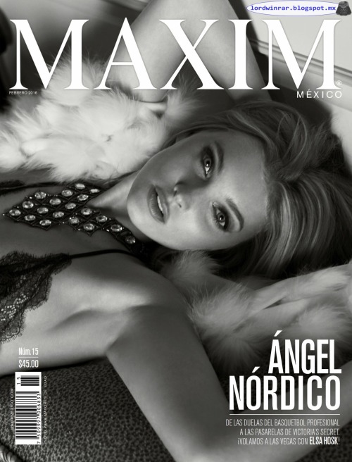 Elsa Hosk - Maxim Mexico 2016 Febrero (29 Fotos HQ)Elsa Hosk semi desnuda en la revista Maxim Mexico 2016 Febrero. Disfruta las fotos del “Angel Nordico”, la supermodelo de Victoria’s Secret, Elsa Hosk, ex jugadora de basquetbol de la