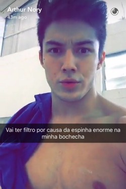 fuckyoustevepena:  Arthur Nory snapchat collection (Brazilian