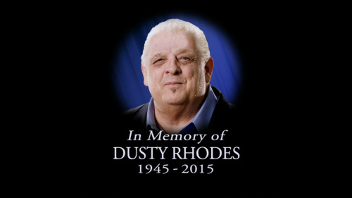 delusionalheel: We will NEVER forget The American Dream.The Dream lives on in all of us.Thank you for everything, Dusty.