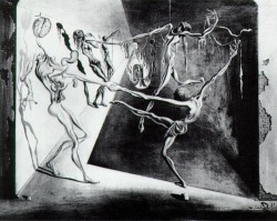 theartgeeks:  Dance ~ Salvador Dali