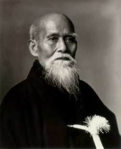 rubyrenegade:  ankh-kush:  Morihei Ueshiba was a famous Japanese