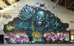 graffitiblackblog:  Zeus-Reso Toulouse 2013’ by Zeus40 and