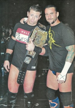 rwfan11:  Miz and Punk  Punk has a nice bulge going on for the