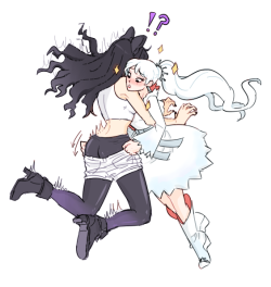 dashingicecream:  dumb girlfriends appreciatin’ each other’s