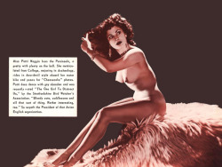 Patti Waggin    Appears nude in the premiere issue of ‘SAN