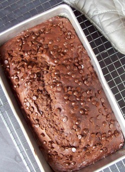 confectionerybliss:  GF Chocolate Banana Bread 