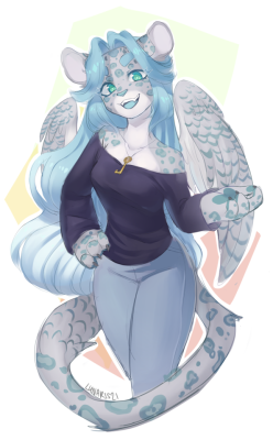 lunarisdraws:  Commission for pup-hime on FA!   Twitter | Deviantart