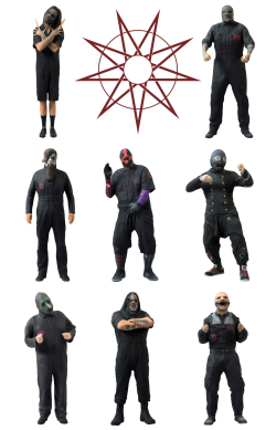 dilutedmaggot:  Slipknot Figurines coming out (Craig to be announced)