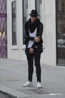 menstyled:  Street Style: Brian Neveu. (via omnistyle)