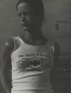 maryjopeace:  STEVEN KLEIN | CAROLYN MURPHY | STYLING EDWARD