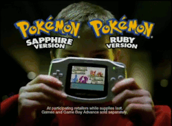 aviculor:  stevebrule:  jagged-pass:  Pokémon Ruby and Sapphire