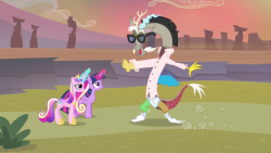 Discord in “My Little Pony: Friendship is Magic”.