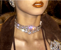 phreshouttarunway:  Christian Dior chokers, S/S 2004