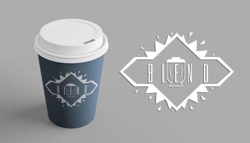 Blend. The Coffee and Smoothie shop for you. Custom blend and a wide menu of signature recipes, come on down and order something.I mocked up a logo for the TF coffee orders from yesterday.Send your orders in (read this post for inspy)