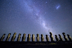  karamazove:  Moai, Easter Island. Carved by the Rapa Nui people,