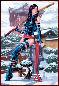 ed-pool:  Psylocke by Mark Brooks