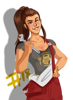 xubsdraws:  Brigitte aka futch gf of my dreams 🔧✨Patreon