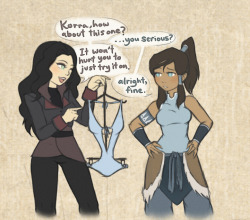k-y-h-u:  my first Korrasami comic that I did a couple years