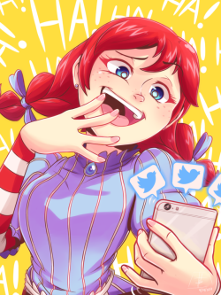 kotaroukenji:Some fanart of sass wendy