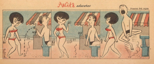 bogleech:  this 50′s hungarian comic strip I’d never heard