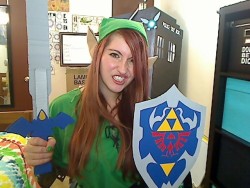 kayleepond:  I entered my “Legend of Zelda” Link costume
