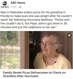 tastefullyoffensive:  Pizza to the rescue. (via abc news /