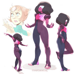 haregwin:some garnets and a pearl from last month ° v °  <3