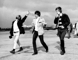 jumpinnick:  Brian Jones, Keith Richards and Mick Jagger 1965