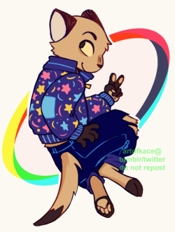 artofkace: rainbow bb Rane - I just wanted to draw them in a