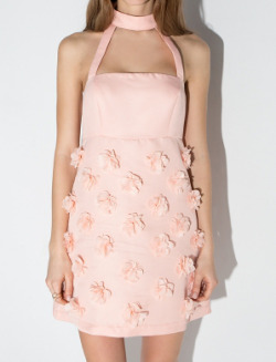 hearturs:    ♡ pink backless flower dress ♡    