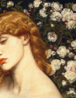 taleoftheicecat: Details of Lady Lilith, Dante Gabriel Rossetti,