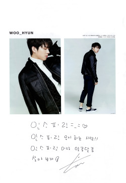 woohyunbiased:   The Star Magazine November Issue (ori) © La