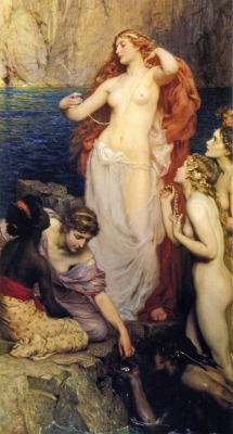 art-is-art-is-art:  The Pearls of Aphrodite, Herbert James Draper