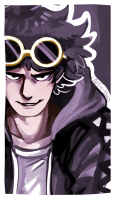 artsy-theo: Guzma with unbleached/black hair.