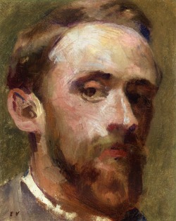 Edouard Vuillard (French, 1868-1940), self-portrait