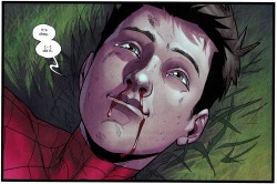 thecomicsvault:  The Death of Peter Parker ULTIMATE COMICS SPIDER-MAN