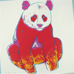 igormaglica:  Andy Warhol (1928-1987), Giant Panda, 1983. from
