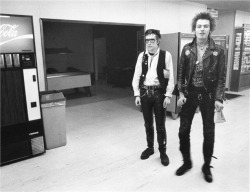 algemesii1:  Johnny Rotten & Sid Vicious, US Tour, 1978