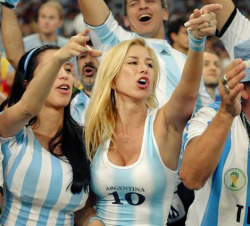 worldcup2014girls:  Prepare for the Argentinian hotness in Brazil!